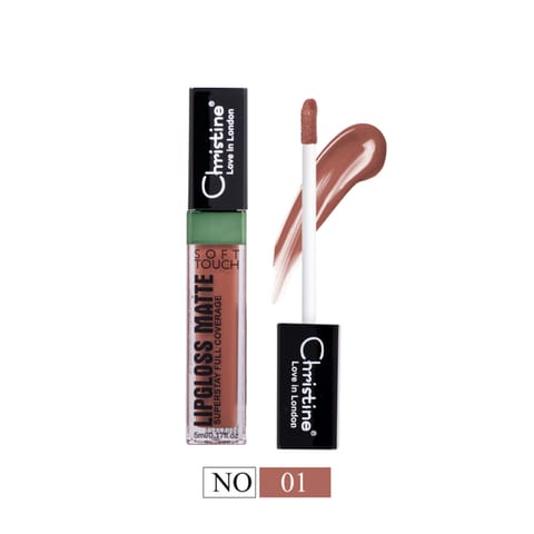 Christine Matte Liquid Lipstick No 01
