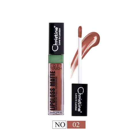Christine Matte Liquid Lipstick No 02