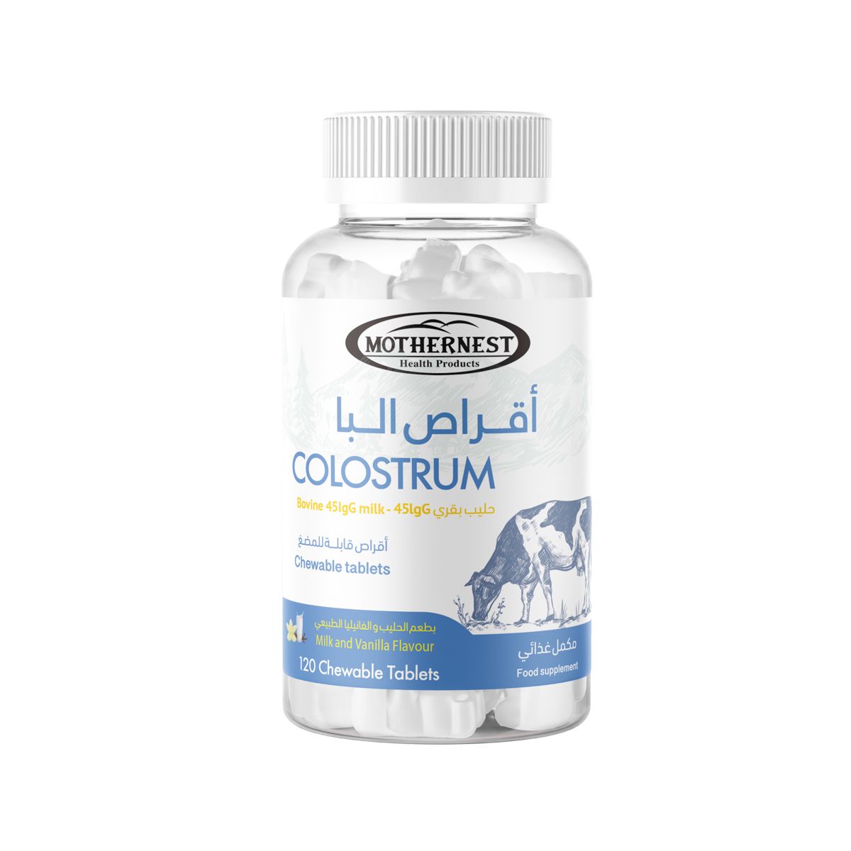Mothernest Colostrum 120 Chewable Tablets