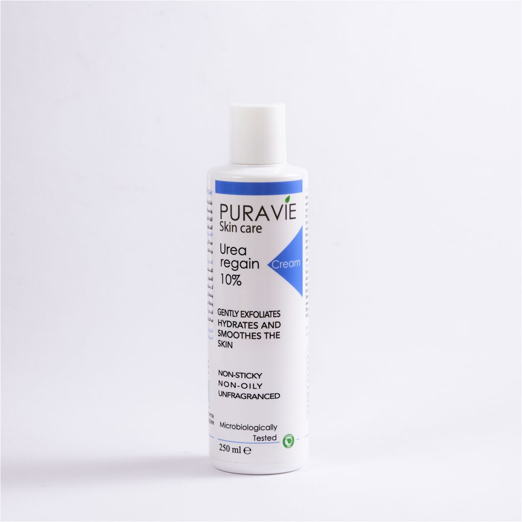 Puravie urea regain cream 10 % 250 ml bottle
