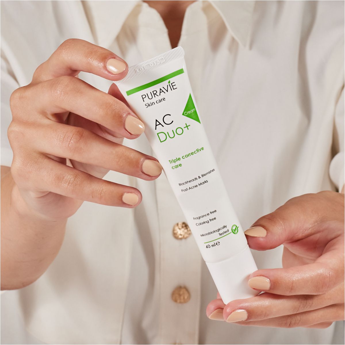 Puravie Ac Duo+M Cream 40 Ml