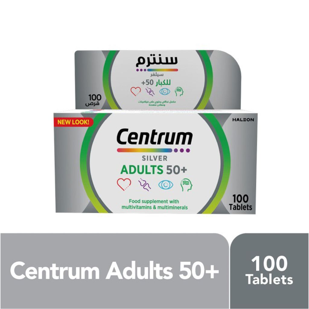 Centrum Multiv & Mineral 50+ Silver 100T