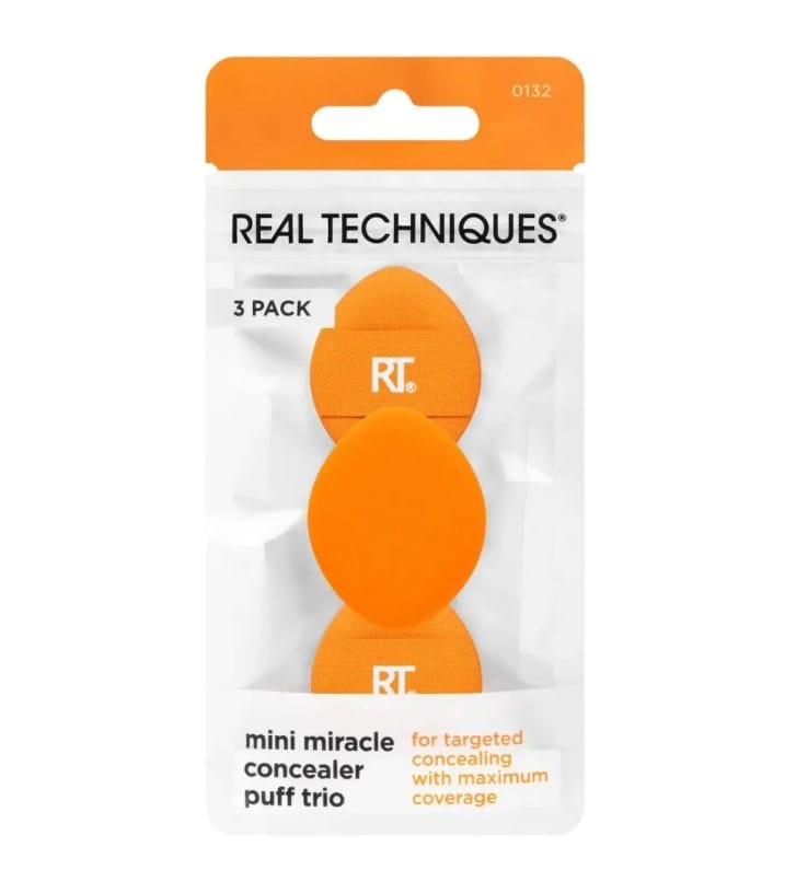 REAL TECHNIQUES Mini Miracle Concealer Puff Trio