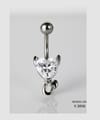EVE Piercing SILVER - S 2016 Belly