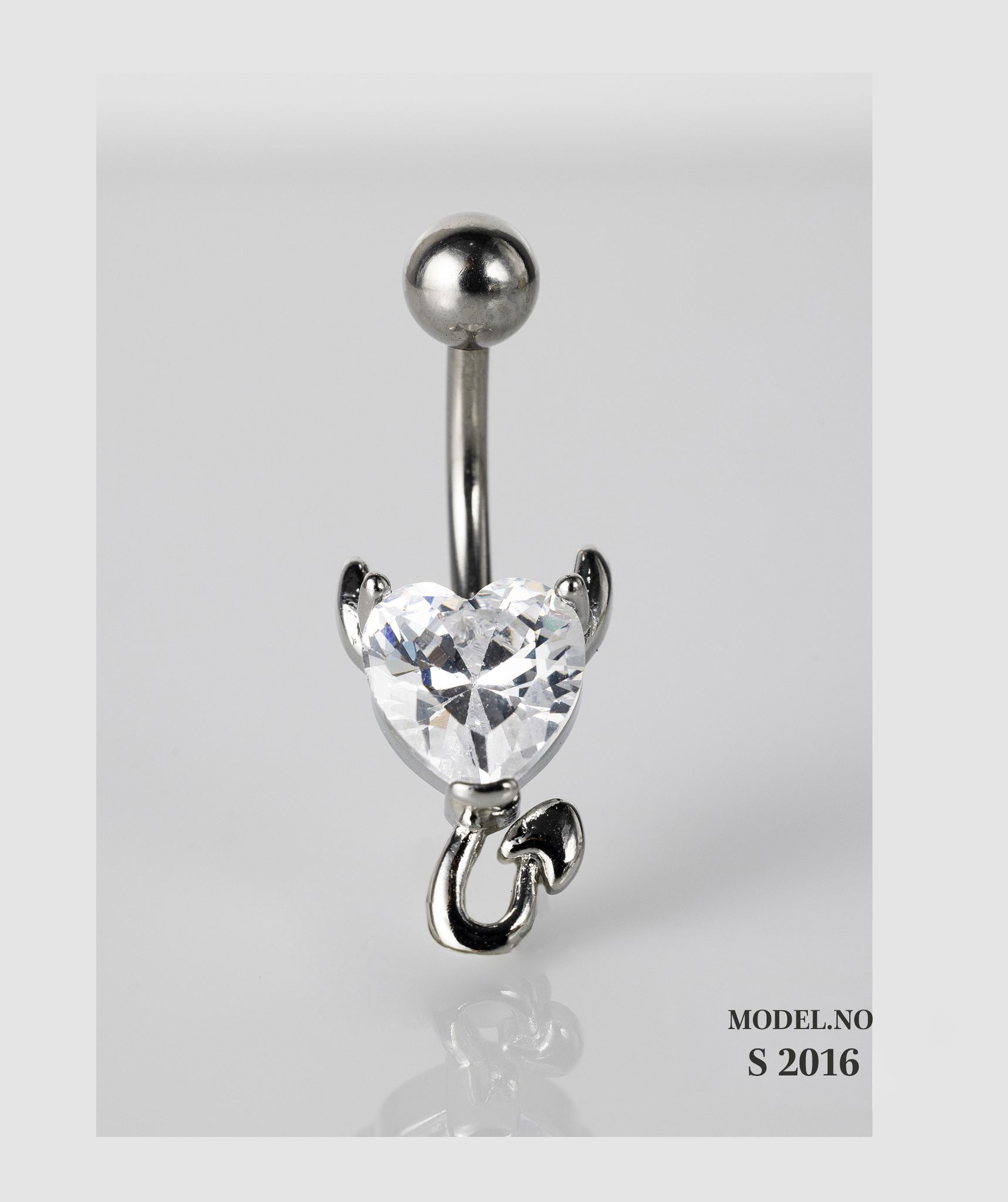 EVE Piercing SILVER - S 2016 Belly