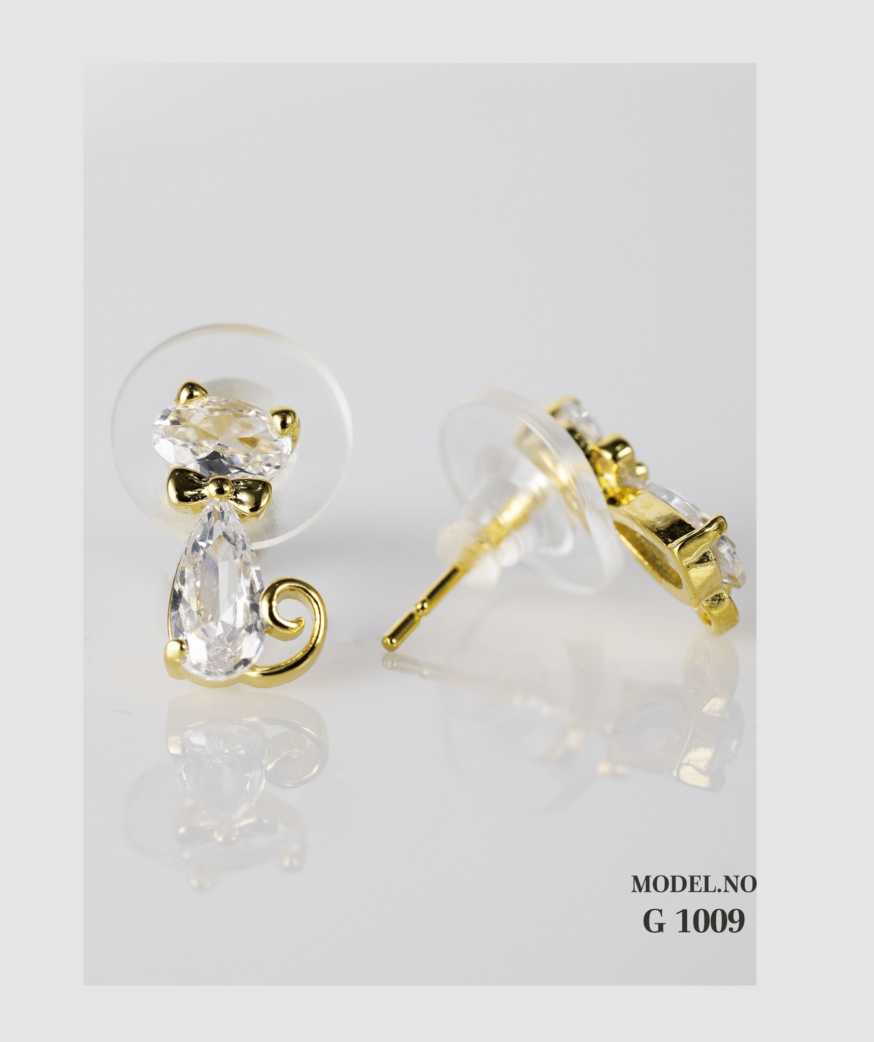 EVE Earrings Gold - G 1009 Ear Ring