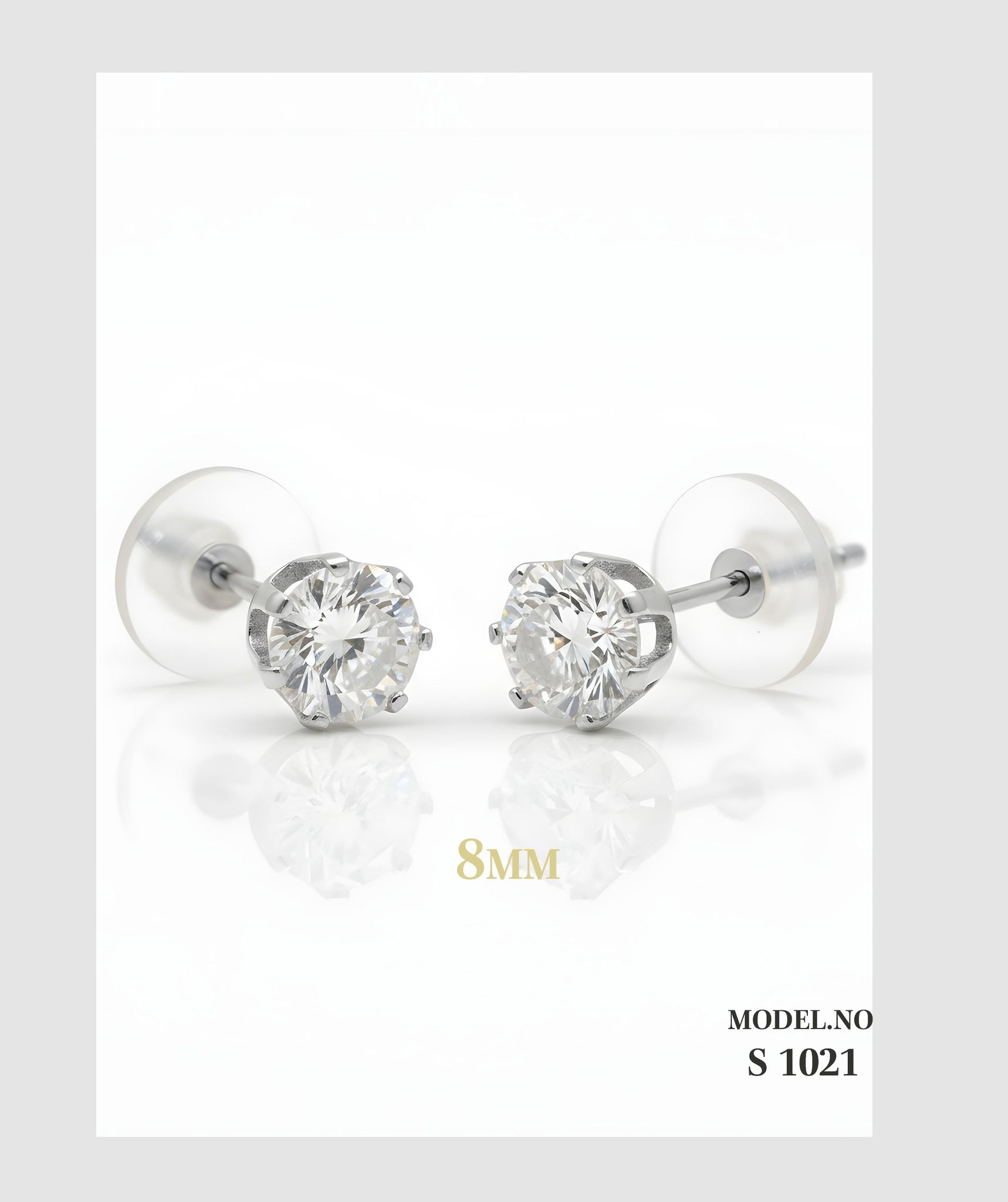 EVE Earrings Silver - S 1021 Ear Ring