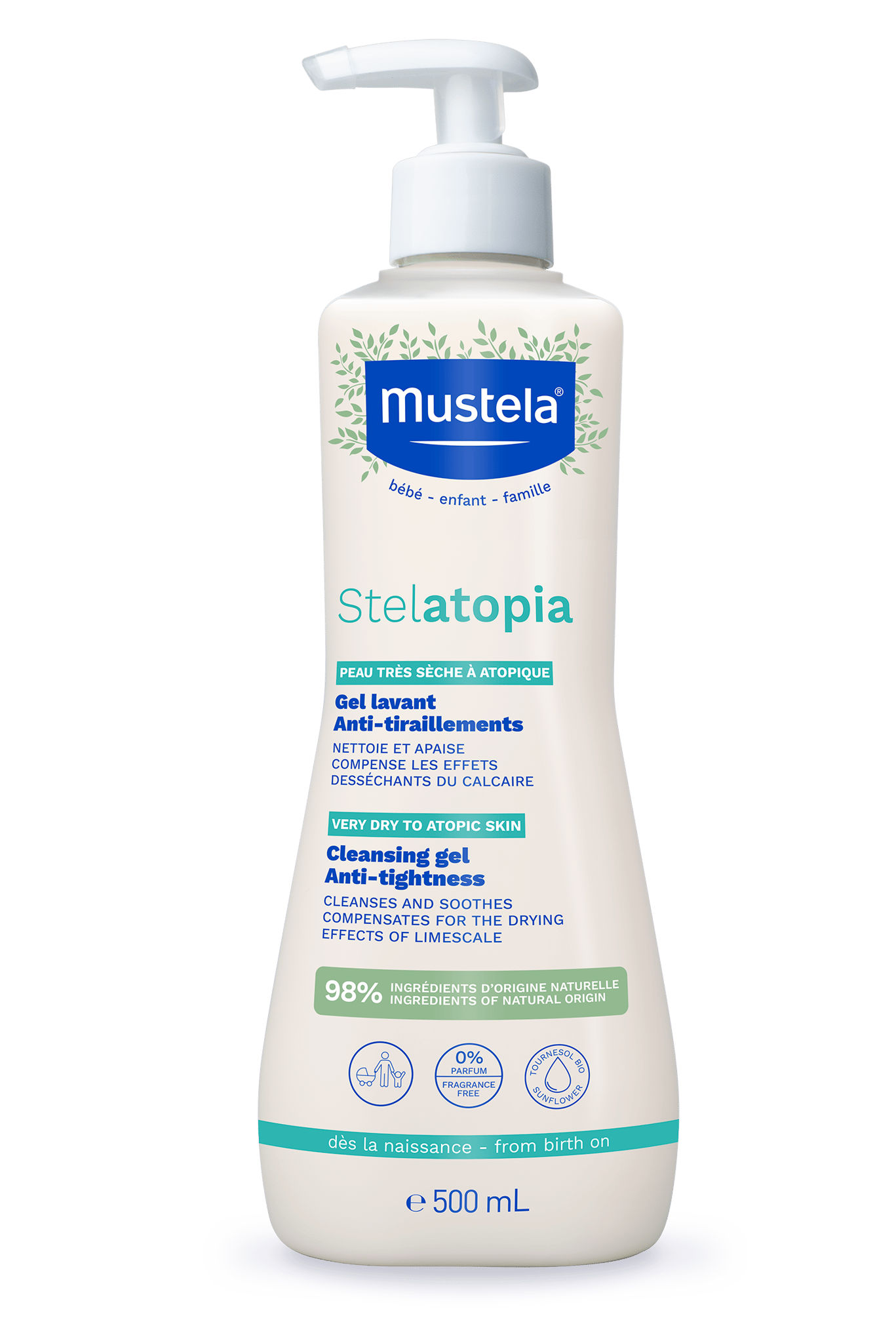 موستيلا ستيلاتوبيا غسول بشرة 500مل