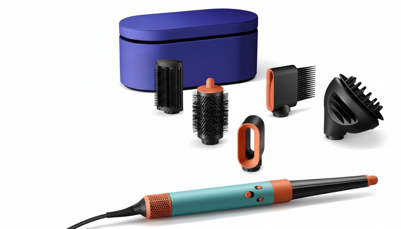 "Dyson Airwrap i.d. multi-styler and dryer - Curly +Coily (Patina/Topaz) "