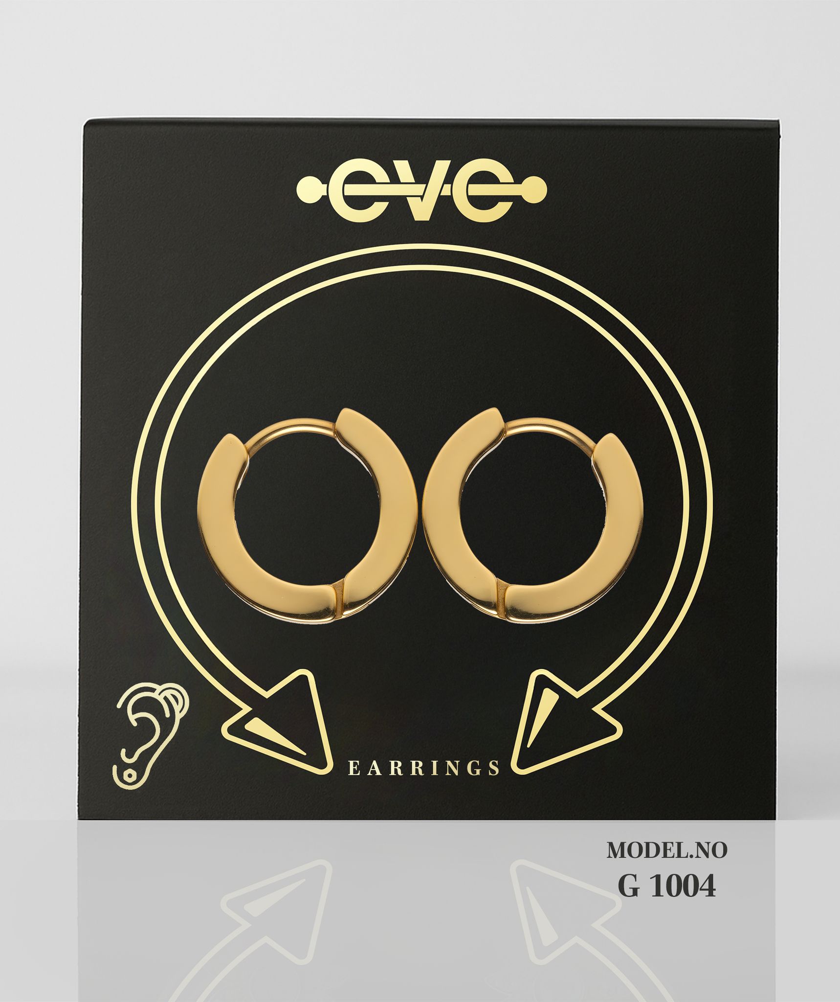 EVE Earrings Gold - G 1004 Ear Ring