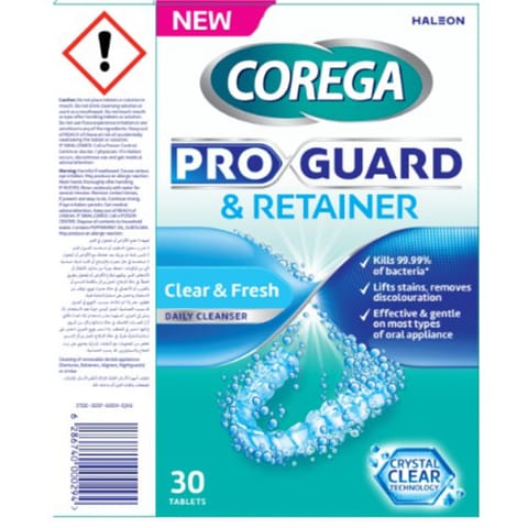 Corega Pro Guard Cleans Denture  36 Tabs