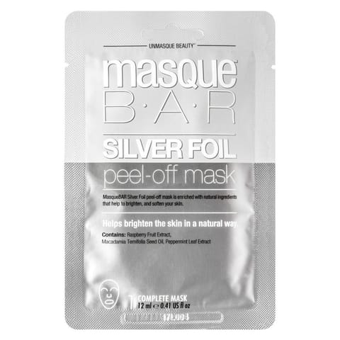Masque B.A.R Metalic silver MASK