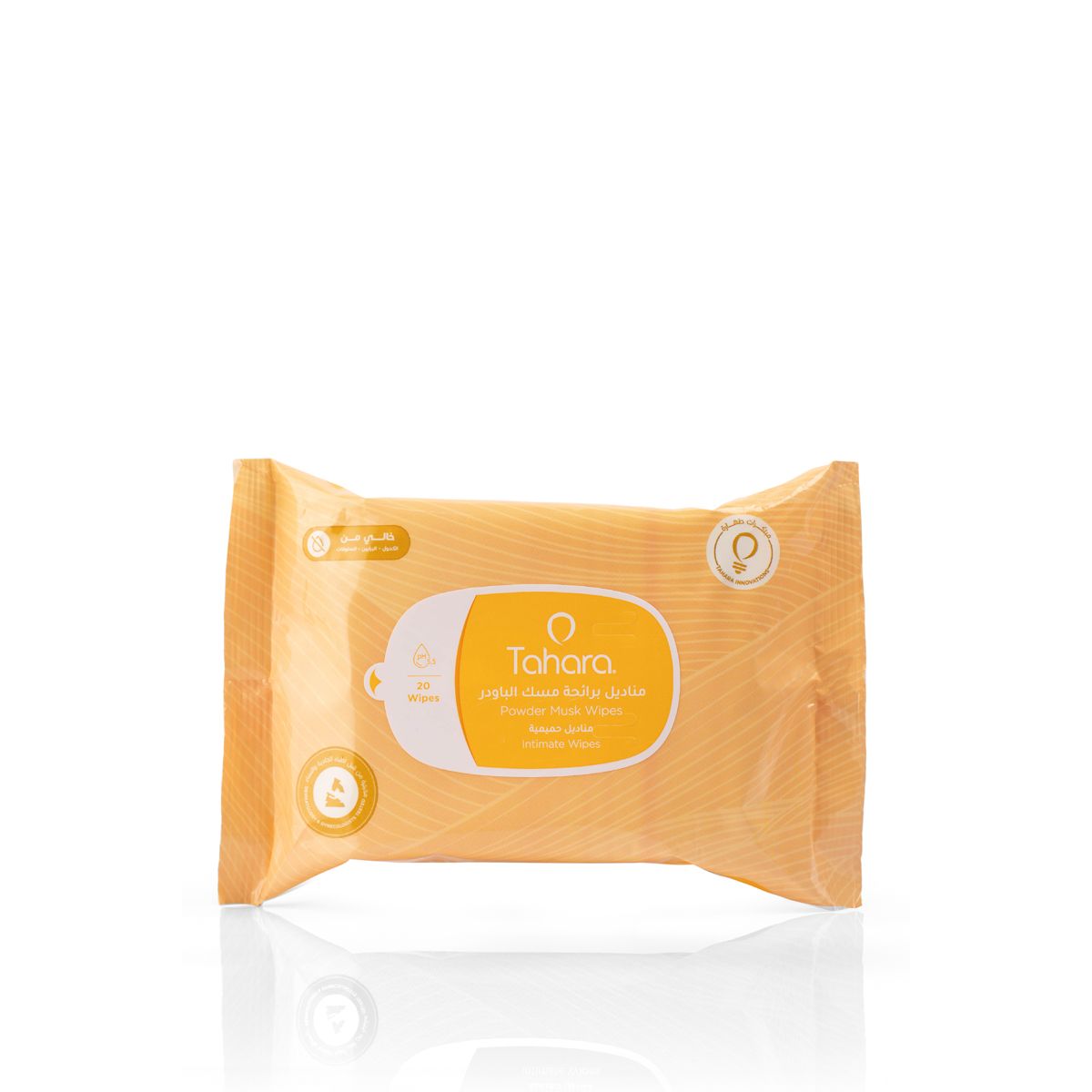 Tahara Powder Musk Intimate Wipes 20 Wipes