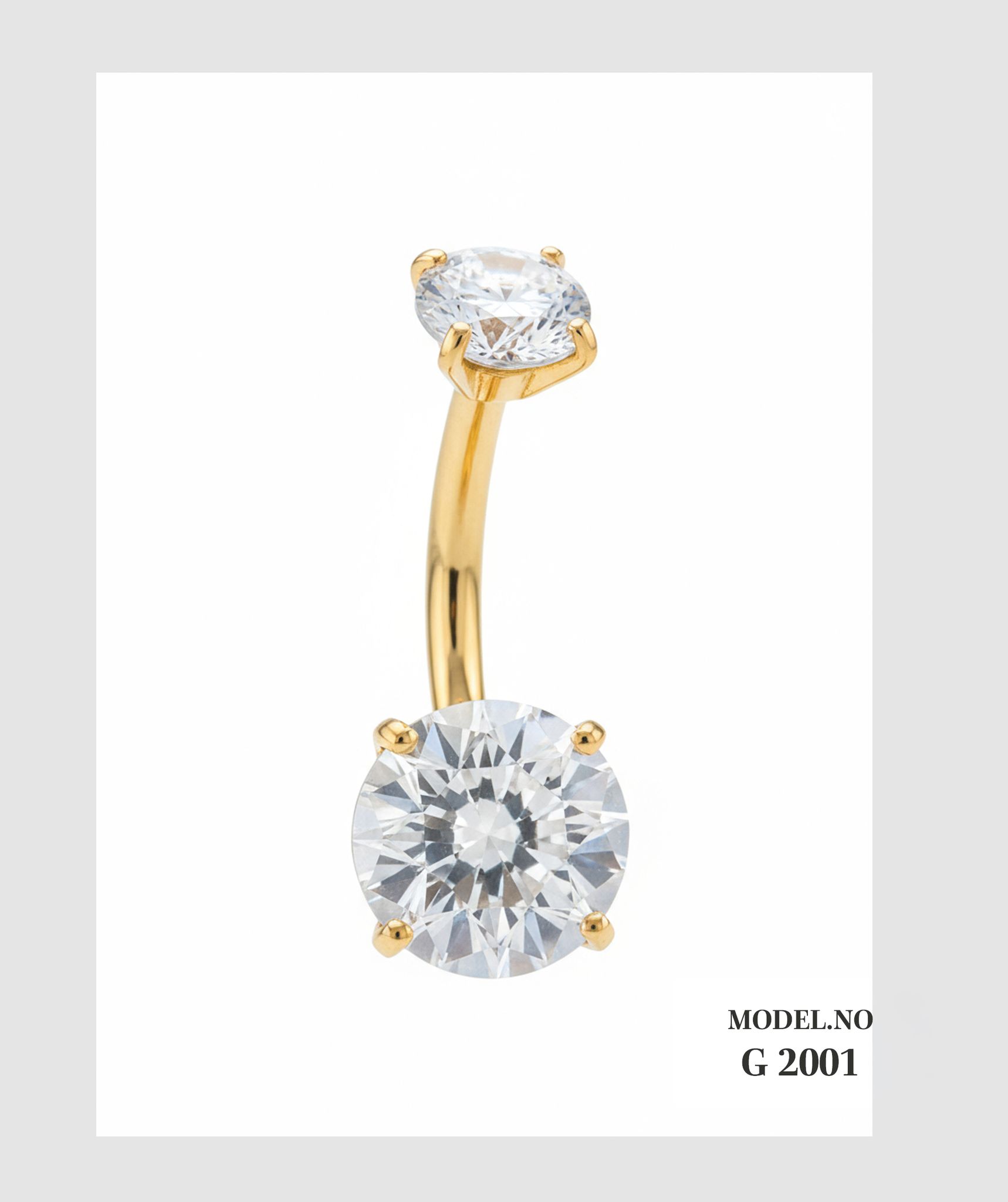 EVE Piercing Gold - G 2001 Belly