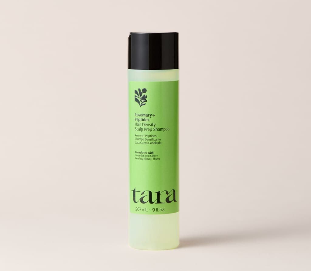 تارا شامبو إكليل الجبل والببتيدات لزيادة كثافة الشعر 267 مل