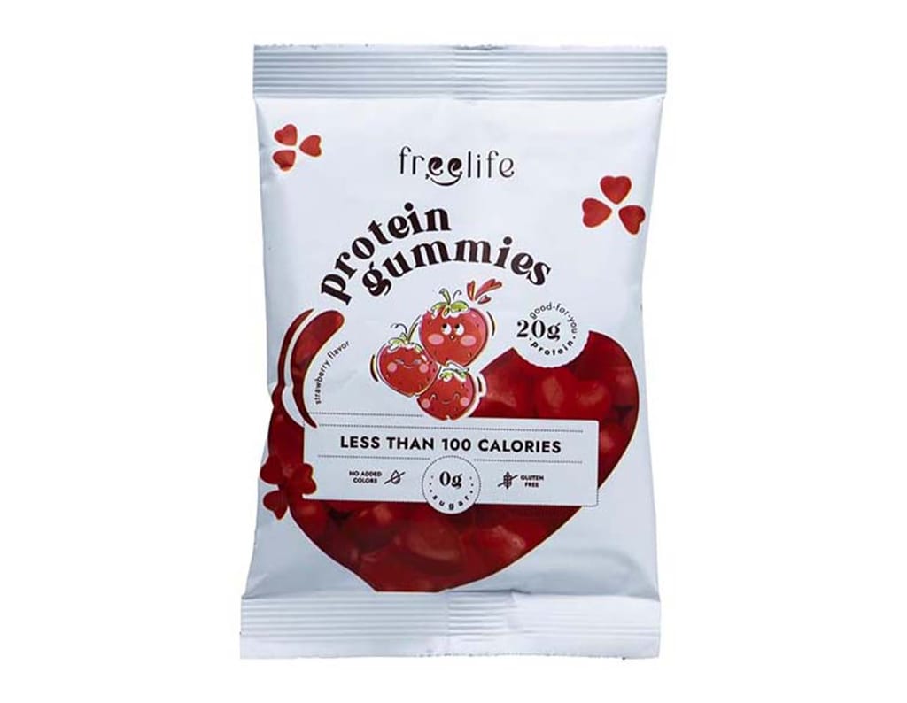 Freelife Protein Gummies Strawberry 32G