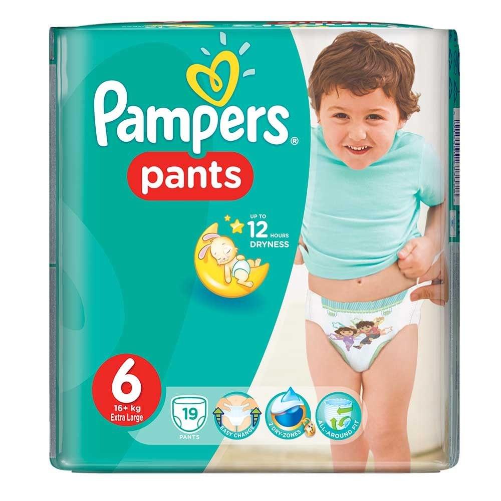 Pampers Pants, Size 6 (15+Kg) 19Pc